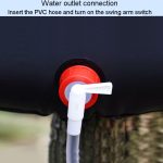 Im Freien faltbare Solar-Duschtasche, tragbare Wasseraufbewahrungstasche für den Heimgebrauch, 20L, 25L – Bild 4