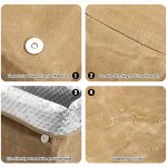 Wasserdichter, schmutzabweisender, wiederverwendbarer Aluminiumfolie-Eisbeutel für den Außenbereich, 8A, Öl, Wachs, Saurry-Mittagessen-Isolierbeutel – Bild 4