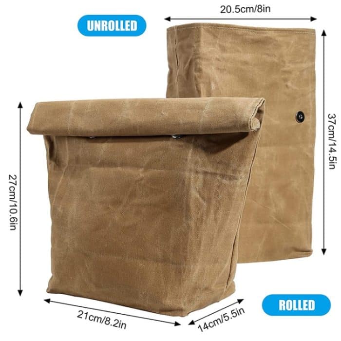 Wasserdichter, schmutzabweisender, wiederverwendbarer Aluminiumfolie-Eisbeutel für den Außenbereich, 8A, Öl, Wachs, Saurry-Mittagessen-Isolierbeutel – Bild 5