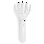 Mini-Aufladung, elektrisches Kopfmassagegerät, multifunktionaler beheizter Vibrationsmassagekamm – Bild 2