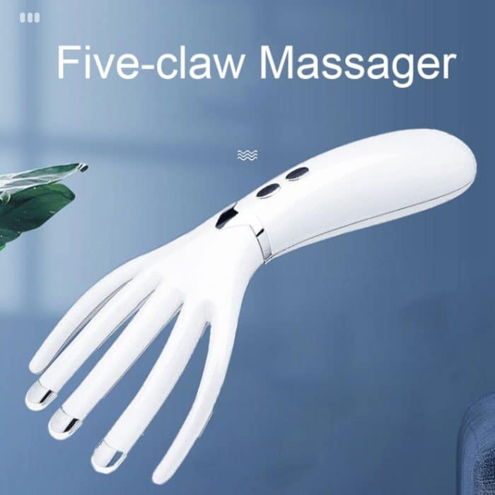 Mini-Aufladung, elektrisches Kopfmassagegerät, multifunktionaler beheizter Vibrationsmassagekamm – Bild 6