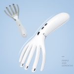 Mini-Aufladung, elektrisches Kopfmassagegerät, multifunktionaler beheizter Vibrationsmassagekamm – Bild 7