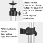 Aluminiumrohr-Handy-Live-Streaming-Teleskopstange Desktop-C-Clip-Handy-Overhead-Fotohalter, Bracket+Phone Clip – Bild 5