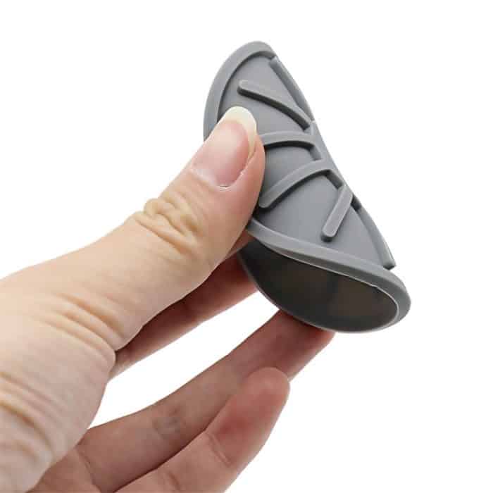 4 teile/satz 6,8x0,3 cm Auto Anti-rutsch Silikon Wasser Untersetzer Lagerung Innenraum, Black, Gray, Brown, Green, Wine Red – Bild 4