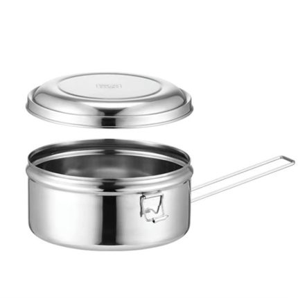 Runde Lunchbox aus 304 Edelstahl, 14cm Single Layer, 16cm Single Layer, 14cm Double Layer, 16cm Double Layer