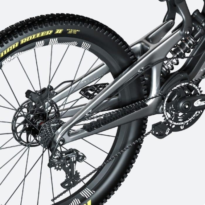 ENLEE E-654 Fahrrad Silikon Kettenstrebenschutz Mountain Road Bike Downtube Cover Aufkleber, E211, E212, E213, E214 – Bild 2