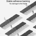 ENLEE E-654 Fahrrad Silikon Kettenstrebenschutz Mountain Road Bike Downtube Cover Aufkleber, E211, E212, E213, E214 – Bild 4