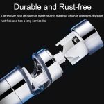 Verstellbare Duschhalterung mit gerader Schnalle, Duschstangen-Lift-Basis, Duschkopf-Halterung – Bild 5