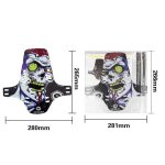 ENLEE E19001 Fahrrad vorne und hinten Universal Kotflügel Mountainbike Mini Shield, A Model, B Model, C Model, F Model, K Model – Bild 3