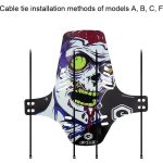 ENLEE E19001 Fahrrad vorne und hinten Universal Kotflügel Mountainbike Mini Shield, A Model, B Model, C Model, F Model, K Model – Bild 6