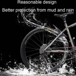 ENLEE E19001 Fahrrad vorne und hinten Universal Kotflügel Mountainbike Mini Shield, A Model, B Model, C Model, F Model, K Model – Bild 10