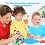 3D-Druckstift-Kopier-Silikon-DIY-Malvorlagen-Matte, Blue, Green, Transparent, Blue Large, Green Large, Transparent Large – Bild 9