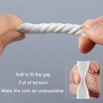 Türen, Fenster, winddicht, schalldicht, warme Dichtungsstreifen, 250cm x 2cm – Bild 4