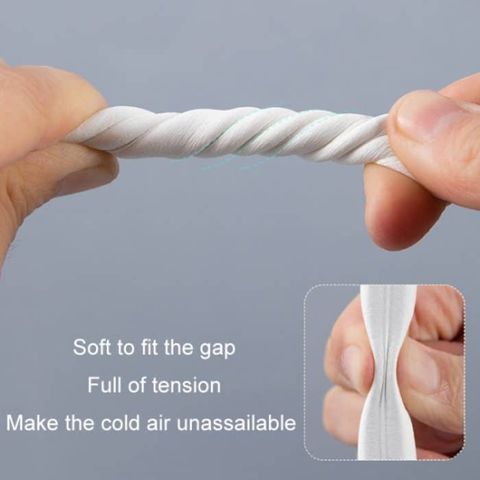 Türen, Fenster, winddicht, schalldicht, warme Dichtungsstreifen, 250cm x 2cm – Bild 4