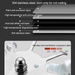 Küchenregal mit drehbarem Haken, kein Lochen, zum Aufhängen von Küchenutensilien, Black, Silver – Bild 8