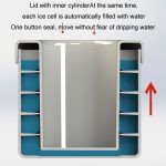 Zylindrische Eiswürfelform aus Silikon – Bild 3