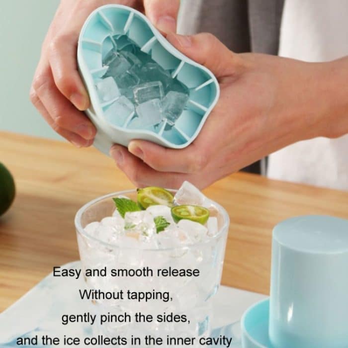 Zylindrische Eiswürfelform aus Silikon – Bild 4