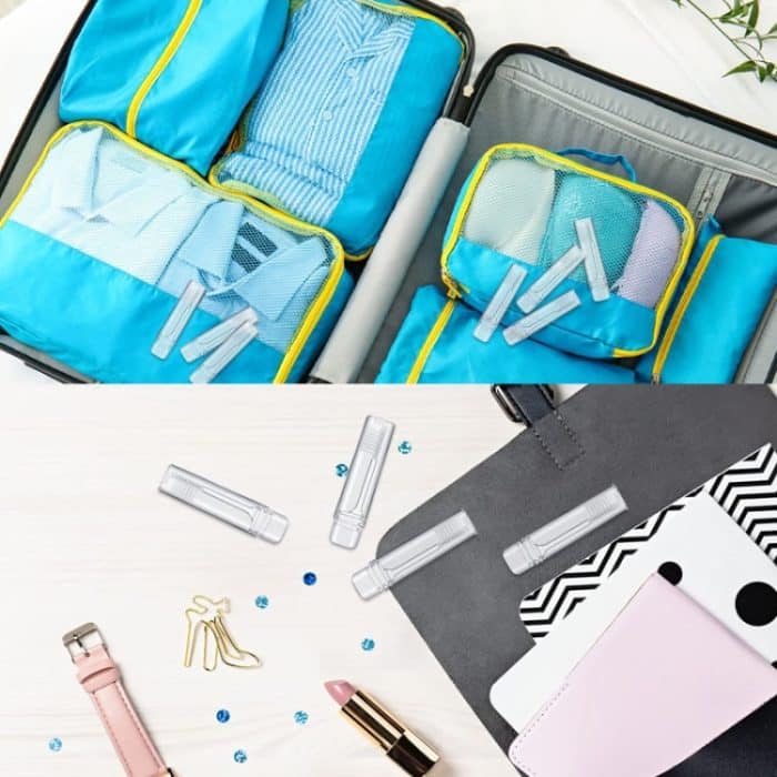 Faltbares Zahnbürstenset für Geschäftsreisen, tragbare Hotel-Transparente Aufbewahrungszahnbürste, OPP Bag – Bild 7