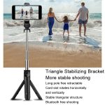 XT09 Live Handy Stativ Selfie Stick Halterung Bluetooth Selfie Stick, XT09 – Bild 6