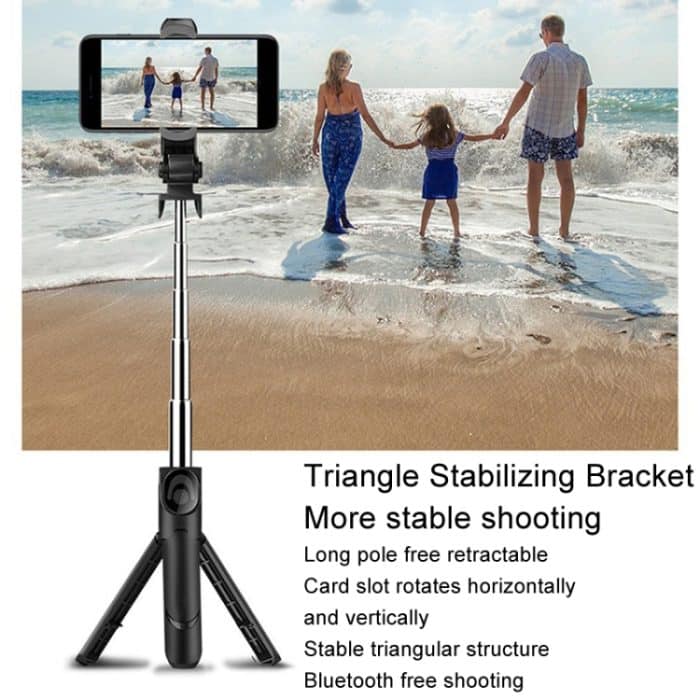 XT09 Live Handy Stativ Selfie Stick Halterung Bluetooth Selfie Stick, XT09 – Bild 6