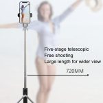 XT09 Live Handy Stativ Selfie Stick Halterung Bluetooth Selfie Stick, XT09 – Bild 7