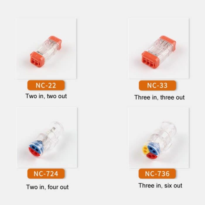 Direktes Einsetzen von Schnellanschlussklemmen, NC-22, NC-33, NC-724, NC-736 – Bild 7