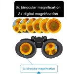 Einstellbarer Pupillenabstand, Headset, Nachtsichtgerät, 3D-HD-Digitalfernglas, Outdoor-Infrarot-Nachtsichtteleskop, NV8300 – Bild 11