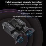 Einstellbarer Pupillenabstand, Headset, Nachtsichtgerät, 3D-HD-Digitalfernglas, Outdoor-Infrarot-Nachtsichtteleskop, NV8300 – Bild 4