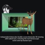 Einstellbarer Pupillenabstand, Headset, Nachtsichtgerät, 3D-HD-Digitalfernglas, Outdoor-Infrarot-Nachtsichtteleskop, NV8300 – Bild 7