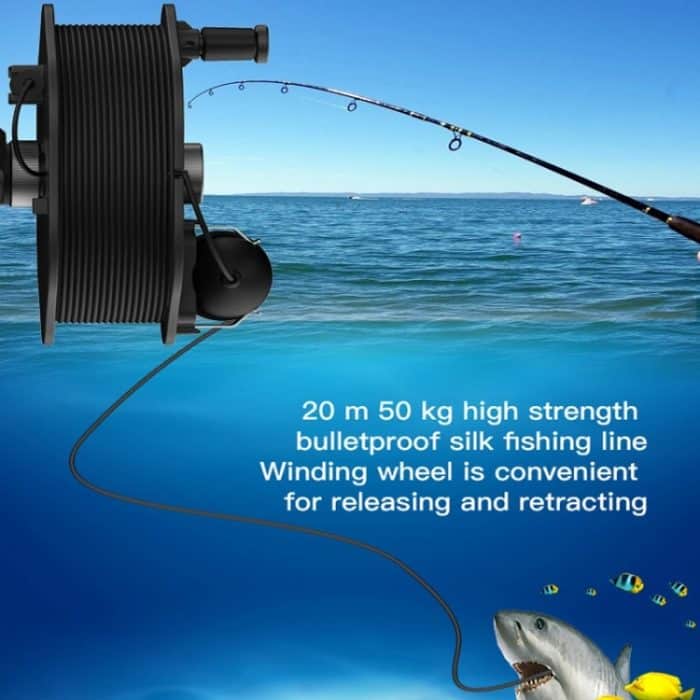 Fischfinder-Kamera, Unterwasserüberwachung, Angeln, Sonarsensor, 4,3-Zoll-Display, LED-Digitalzoom, 4-facher Eisboot-Fishfinder, FDV3000 – Bild 8