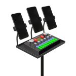 Handy-Live-Ständer, Mikrofon, Soundkarten-Tablett, multifunktionale Regalpalette, Tray, Tray+1 Camera Position, Tray+2 Camera Positin, Tray+3 Camera Position – Bild 2