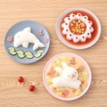 4 Stück/Set Kaninchen-Delphin-Reis-Sushi-DIY-Form – Bild 5