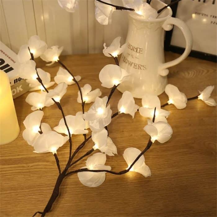 Einfache Schmetterling Orchidee Kronleuchter Zimmer Schlafzimmer Dekoration Vase Lampe – Bild 4