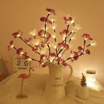 Einfache Schmetterling Orchidee Kronleuchter Zimmer Schlafzimmer Dekoration Vase Lampe – Bild 5