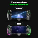 IPEGA Mechanischer Gamepad-Tablet-Handy-Stretch-Wireless-Bluetooth-Griff für N-S / P3 / PC / Switch / Android / IOS, Black, With Colorful Light – Bild 2