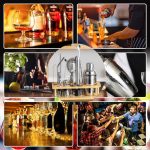 15-in-1-Edelstahl-Barkeeper-Set, Cocktail-Shaker, Bar-Barkeeper-Werkzeuge, 350ml, 550ml, 700ml, 750ml – Bild 2