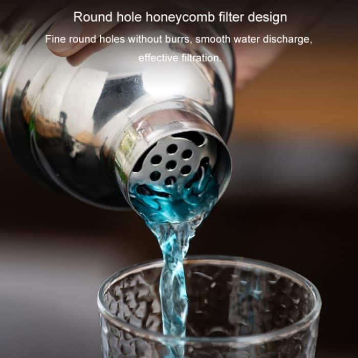 15-in-1-Edelstahl-Barkeeper-Set, Cocktail-Shaker, Bar-Barkeeper-Werkzeuge, 350ml, 550ml, 700ml, 750ml – Bild 10