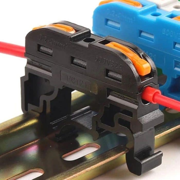 Führungsschienen-Ersatz-UK-Schnellklemmenblock, ein Eingang, ein Ausgang – Bild 2