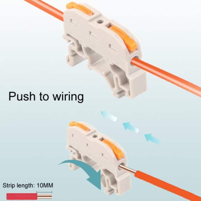 Führungsschienen-Ersatz-UK-Schnellklemmenblock, ein Eingang, ein Ausgang – Bild 6