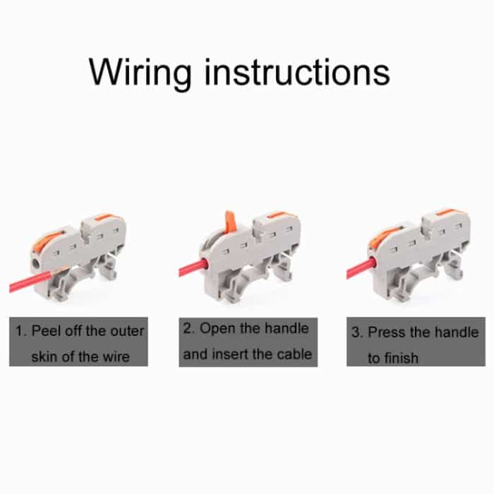 Führungsschienen-Ersatz-UK-Schnellklemmenblock, ein Eingang, ein Ausgang – Bild 7