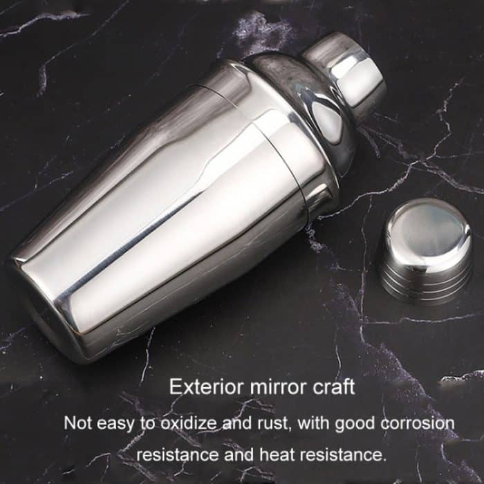 12-in-1-Edelstahl-Barkeeper-Holzständer-Set, Cocktail-Barkeeper-Werkzeuge, 350ml, 550ml, 700ml, 750ml – Bild 9