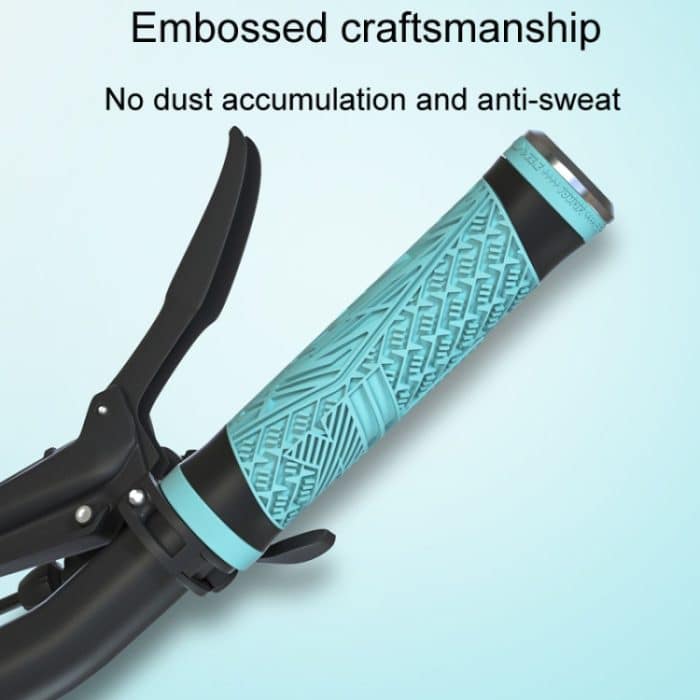 ENLEE E-235151 1 Paar Silikon-Fahrradabdeckungen Mountainbike-Fahrradgriffe mit Lenkerblockierung – Bild 5