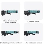 ENLEE E-235151 1 Paar Silikon-Fahrradabdeckungen Mountainbike-Fahrradgriffe mit Lenkerblockierung – Bild 9