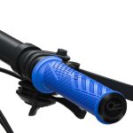 ENLEE 1 Paar Silikon-Fahrradabdeckungen, abschließbare Fahrradgriffe mit Lenkerblockierung – Bild 2