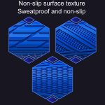 ENLEE 1 Paar Silikon-Fahrradabdeckungen, abschließbare Fahrradgriffe mit Lenkerblockierung – Bild 5