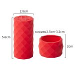 ENLEE E22805 4 Stück/Set Rennrad-Lenkergurthalter, Fahrrad, rutschfester Hebelgurt-Befestigungsring – Bild 3