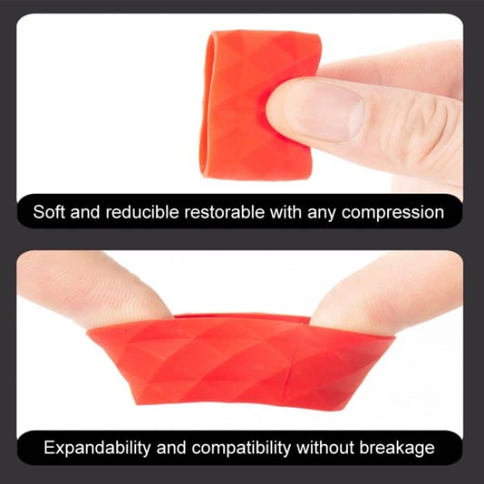 ENLEE E22805 4 Stück/Set Rennrad-Lenkergurthalter, Fahrrad, rutschfester Hebelgurt-Befestigungsring – Bild 8