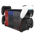 DOBE HHC-P5028 Multifunktionaler Konsolen-Disk-Organizer, Gamepad-Aufbewahrungsständer für PS5/Switch/Xbox Series S/Xbox Series X – Bild 5