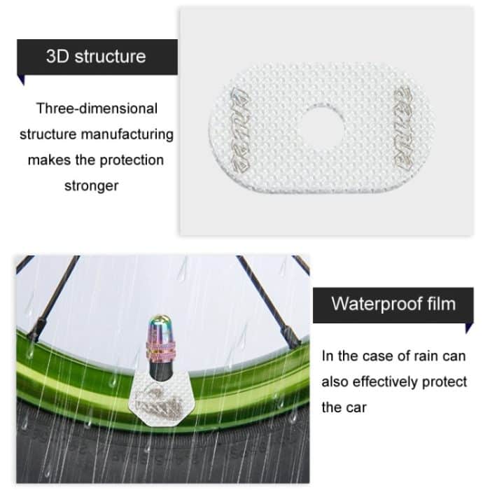 ENLEE E-Q234 1 Paar Fahrrad Universal Ventil Aufkleber Bike Touring Rad Zierstreifen, B Model, D Model, E Model, F Model, G Model, H Model, I Model, J Model – Bild 5