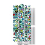 ENLEE E14611 10 teile/satz Fahrrad TPU Unsichtbare Folie Rennrad Körper Jersey Farbwechsel Membran, Cartoon, Caterpillar, Beauty, Camouflage, Wood Monster, Sunset